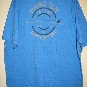 MENS SURFER HANG TEN T-SHIRT ~SIZE XL